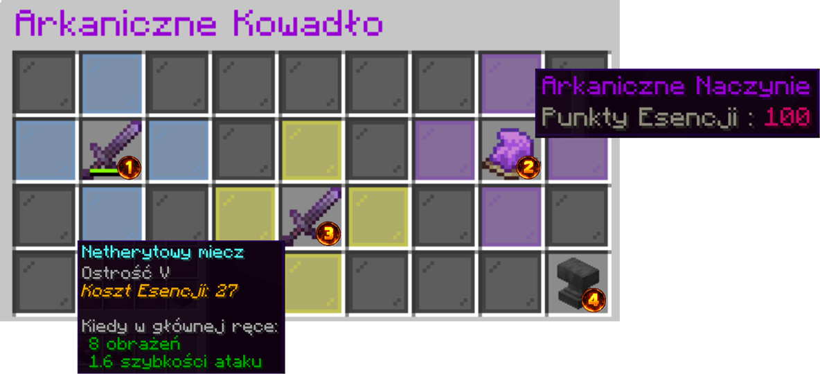 Arcane Anvil UI