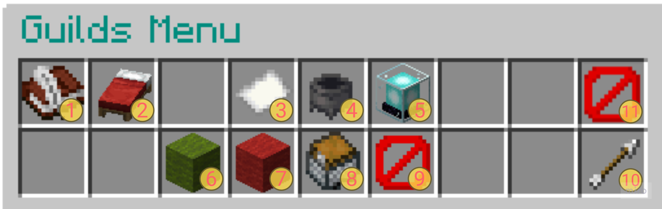 Zrzut ekranu z Guild Menu