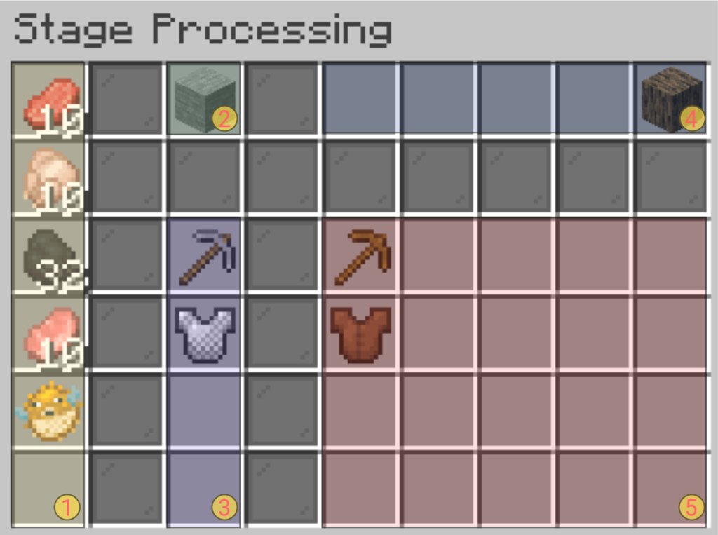 Stage Processing Inventory UI